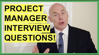 PROJECT MANAGER Interview Questions amp ANSWERS How to PASS a Project Management Job Interview [upl. by Hemingway309]