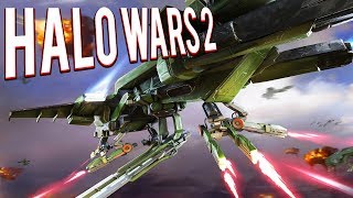 CONDOR AIR FLEET  HALO WARS 2 GAMEPLAY 😈😈😔😡👿👿 [upl. by Zanahs]