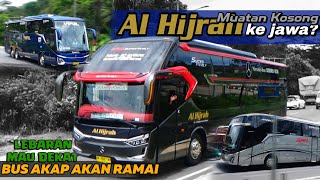 BUS SUMBAR AKAN RAMAI MENJELANG LEBARAN BANYAK BUS MUATAN KOSONG KE JAWA [upl. by Wiltshire]