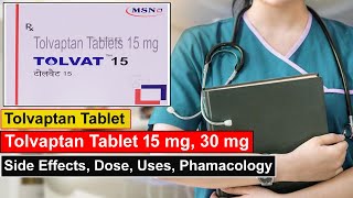 Tolvaptan tablets 15 mg 30 mg Hindi  Tolvaptan tablets 15 mg hindi  Uses Side Effects Dosage [upl. by Gebelein]