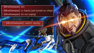 quotur hanzo just turned on his cheats lolquot [upl. by Nol]