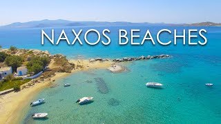 Naxos Beaches  GreeceGuide [upl. by Pfaff668]