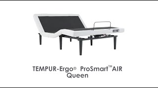 ProSmart Air Base Queen Ergo Smart Base Installation [upl. by Kyte]