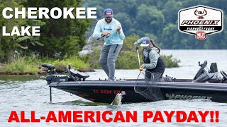 10 ANGLERS FISHING FOR 100000 The Final Day of the 2024 BFL AllAmerican on Cherokee Lake [upl. by Cogn]