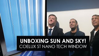 UNBOXING SUN AND SKY  The artificial skylight from CoeLux [upl. by Bonaparte]