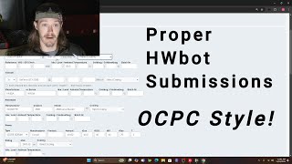 Submitting HWbot Bench tests [upl. by Oibaf349]