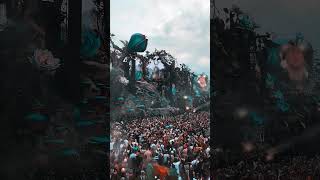 Kevin de Vries Metro at Tomorrowland Mainstage shorts [upl. by Ilac194]