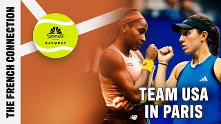 Breaking down Team USA Paris 2024 Olympic tennis rosters  The French Connection  NBC Sports [upl. by Besnard]