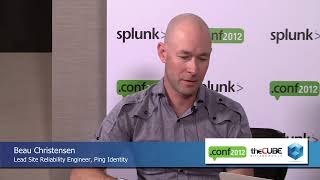 Beau Christensen PingIdentity  Splunk conf2012 [upl. by Collen]