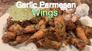 How to make Garlic Parmesan Wings [upl. by Rammus647]