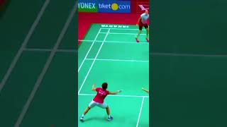 Greysia Poliis this BIZARE Badminton Shot will leave you in Splits badminton badmintonlovers [upl. by Lehcar]