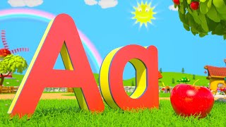 Alphabets Phonics Song Preschool Rhyme and Song for Kids [upl. by Ihdin]