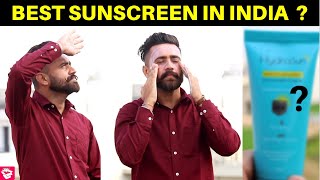 Best SUNSCREEN in India  SUNSCREEN BUYING GUIDE  Hydrasun Moisturizing Sunscreen Cream Review [upl. by Urba]