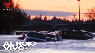 Alerta de bomba ciclónica amenaza con dejar inundaciones en California [upl. by Asseralc]