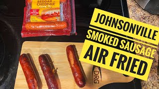 Johnsonville Smoked Sausage Air Fried [upl. by Kcirddot]