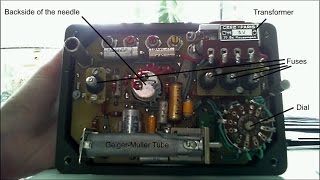 IM3004 army geiger counter Working  Insides  Schematics [upl. by Lewin972]