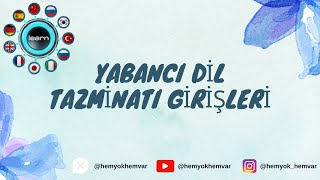 Yabancı dil tazminatı girişleri KBS yabancı dil tazminatı ve giriş işlemleri nasıl yapılır kbs [upl. by Peppie]