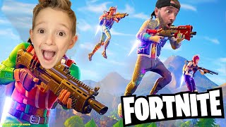 FATHER amp SON FORTNITE  Dont Die John Cena [upl. by Eckel]