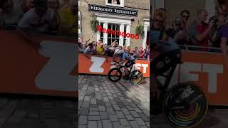 Remco Evenepoel UNBELIEVABLE TT at WORLD CHAMPS 2023 [upl. by Haynor]