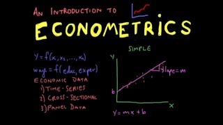 Econometrics  Lecture 1 Introduction [upl. by Idnod]