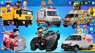 NEW CARTOON CARS UPIN IPIN BOBOIBOY EJEN ALI in STUMBLE GUYS [upl. by Eulaliah]