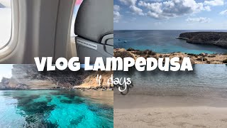 VLOG 4 GIORNI A LAMPEDUSA 🩵  GG [upl. by Nuhsar993]