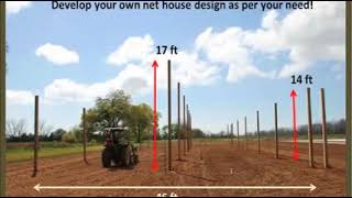 How To Build Low Cost Net Houses For Vegetable Plants and Crops Pest Control and Exclusion [upl. by Aziza]