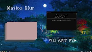 TUTORIAL  How to Get Motion Blur Without Good FPS [upl. by Tenahs]
