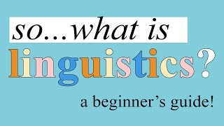 What is Linguistics  The Five Branches Explained [upl. by Sikram470]