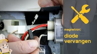 Diode van uw magnetron vervangen  De Onderdelenwinkelnl methode [upl. by Triplett]