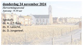 24102024 1930u Hervormingsavond [upl. by Ahaelam370]