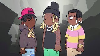 Pharrell Williams Kyle Richh Lil Wayne amp Lil Yachty  Can’t Hold Me Down Official Music Video [upl. by Konrad917]