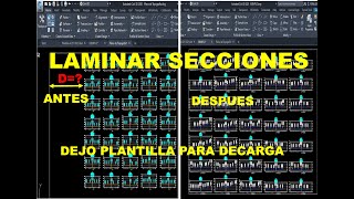 LAMINAR SECCIONES TRANSVERSALES SUSCRIBETE [upl. by Scarrow182]