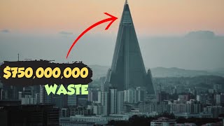 The 750000000 Ryugyong Hotel  The Worlds Tallest Abandoned Skyscraper  Mega Failure [upl. by Peggie]