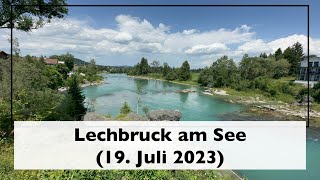 Lechbruck am See 19 Juli 2023 [upl. by Uhayile]