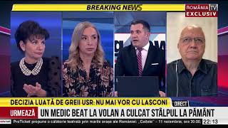 Război în USR Lasconi a fost scoasă de pe pliante și afișe [upl. by Louanne]