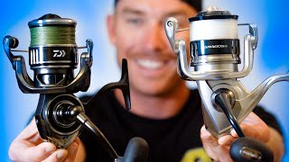 BEST Reels For the MONEY NEW Shimano Saragosa and Daiwa BG MQ Unboxing [upl. by Papp]