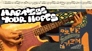 Harness Your Hopes Bsides Pavement Bass tabs [upl. by Ehman382]