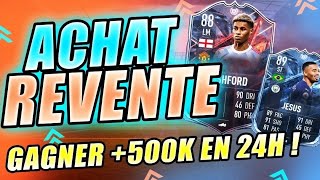 ACHAT REVENTE FUT 22  500K EN 24H TRES FACILEMENT GRACE A CETTE TECHNIQUE INCROYABLE [upl. by Laural]