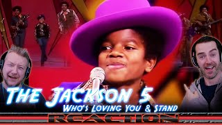 Whos Loving You amp Stand The Jackson 5 REACTION The Ed Sullivan Show [upl. by Ikaz481]