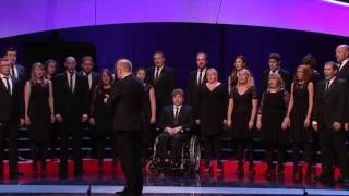 Cor CF1  Тропарь Днесь спасеніе  Всенощное бдѣніе СВРахманинов  Choir of the Year 2014 [upl. by Shannah]