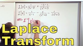 11  Solve Differential Equations ODEs w Laplace Transforms Part 3 [upl. by Trude]