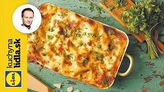 Lasagne s mletým mäsom a orechami  Marcel Ihnačák  Kuchyna Lidla [upl. by Aderfla]