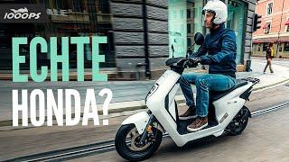 Honda steigt ein Elektro Roller EM1 e im Test [upl. by Krebs915]