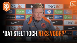 Koeman geeft twee voorwaarden waar Memphis Depay aan moet voldoen om bij Nederlands elftal te komen [upl. by Odo]