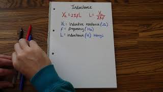 Inductance and inductive reactance explained and transposed [upl. by Arahsit]