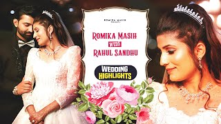 Romika Masih amp Rahul Sandhu  Wedding Highlights  Wedding 2022 [upl. by Ennaeirrac223]