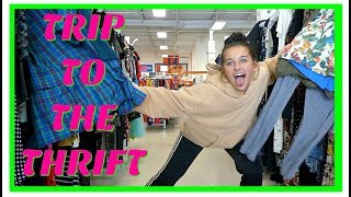 ★ TRIP TO THE THRIFT 30 MINUTES OF THRIFTING ★ [upl. by Araz660]