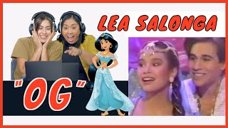 Fan Girls React to Lea Salonga A Whole New World [upl. by Keram]