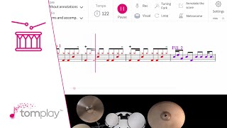 Kool amp The Gang Celebration  Drums Sheet Music [upl. by Eseilenna896]